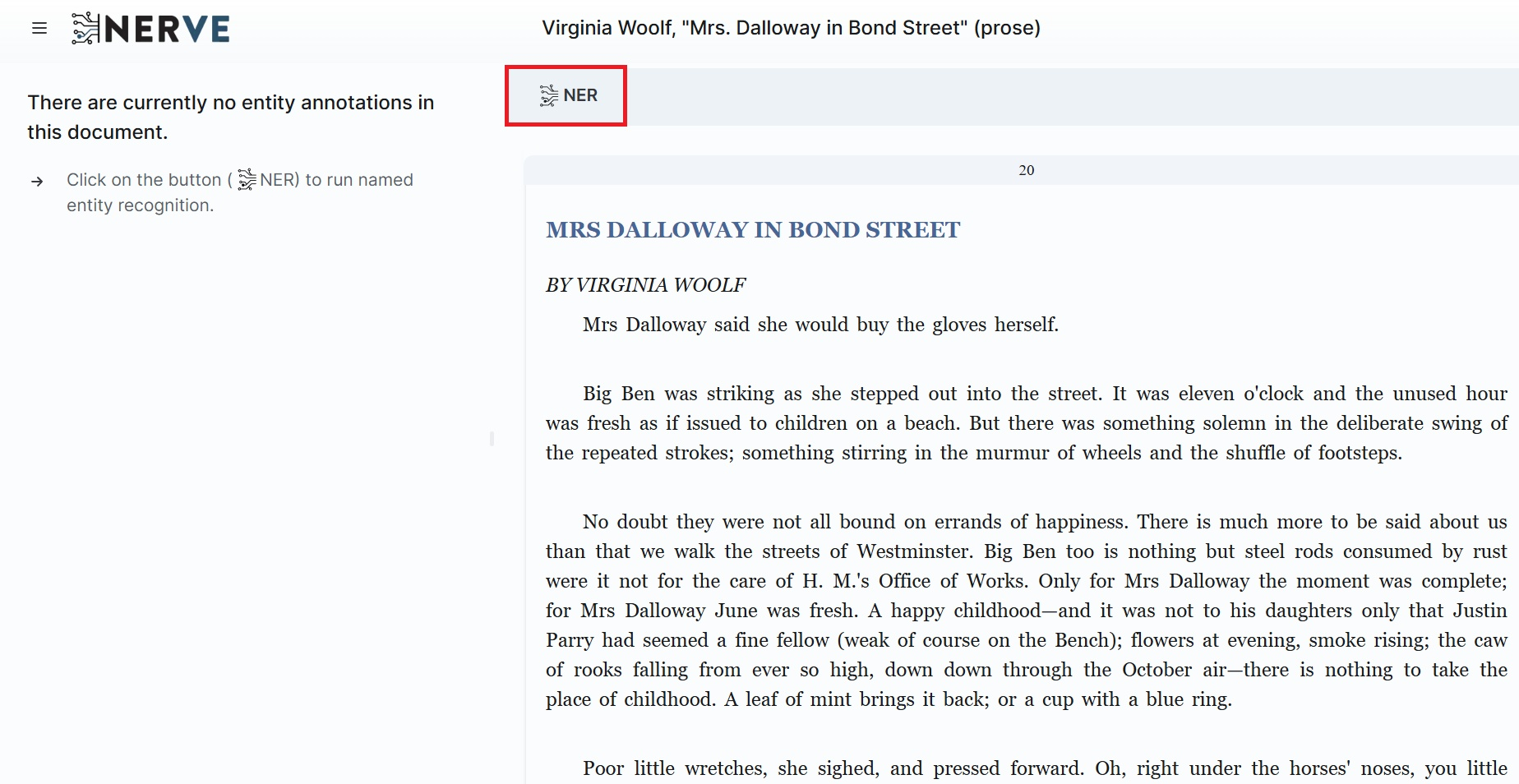 alt="Display of Candidate Entities in Nerve Document pane"